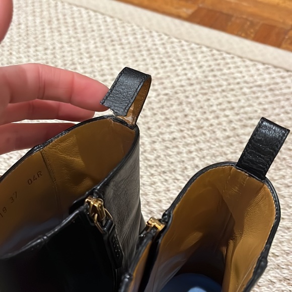 GUCCI leather Horsebit ankle boots 37 - Picture 4 of 7
